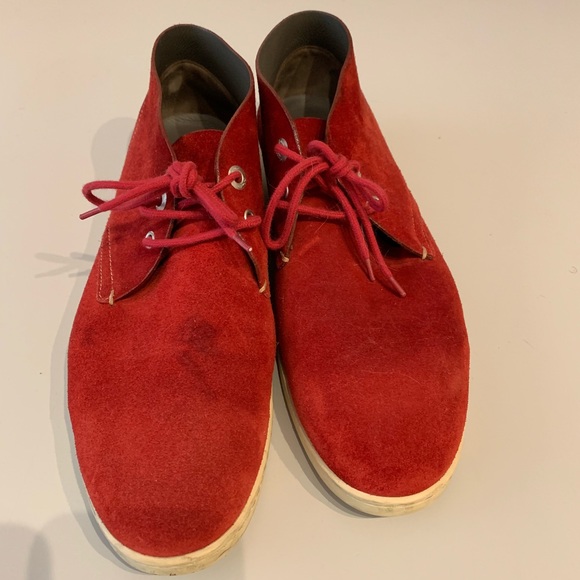 Feragamo Suede Chukka Boots - Picture 2 of 3